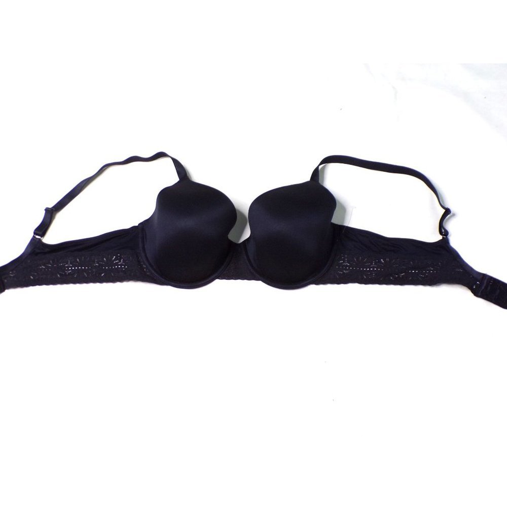 b.tempt'd by WACOAL Future Foundation T-Shirt Seamless Underwire Bra Black 40C - Picture 4 of 8